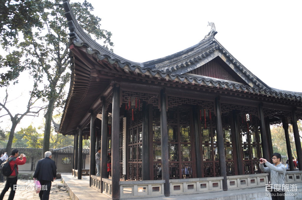 远香堂歇山顶